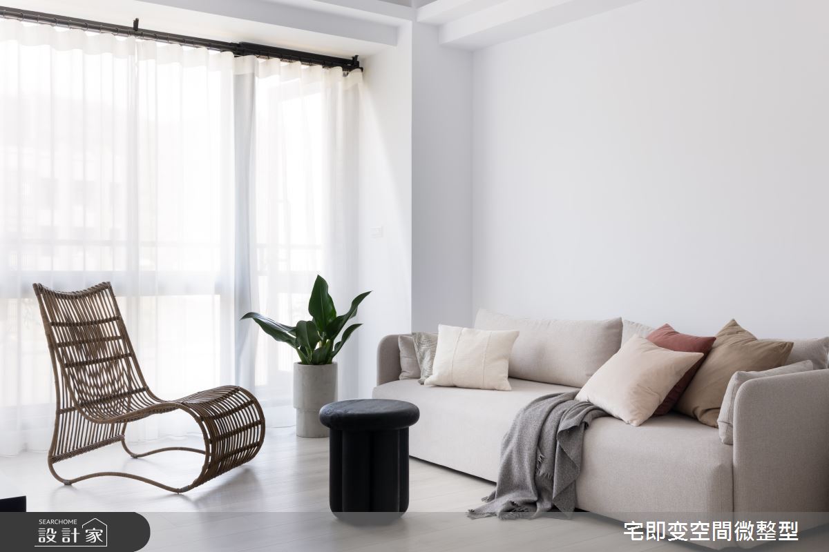 32坪中古屋(5~15年)＿日式無印風客廳案例圖片＿宅即變空間微整型＿宅即變_49之7