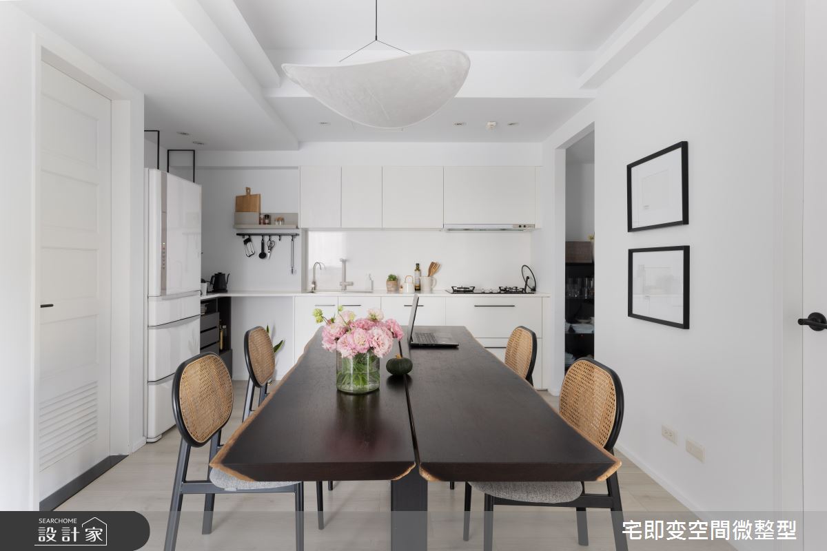 32坪中古屋(5~15年)＿日式無印風餐廳廚房案例圖片＿宅即變空間微整型＿宅即變_49之13