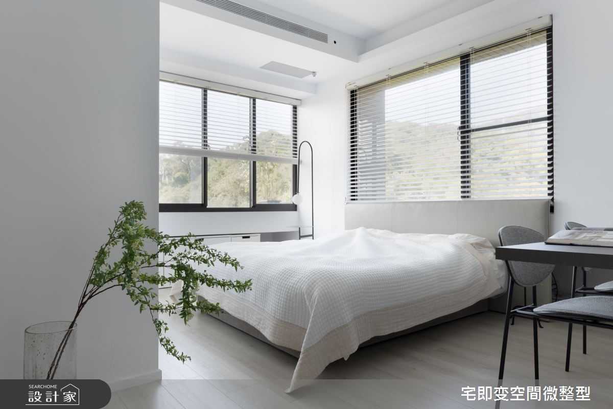 32坪中古屋(5~15年)＿日式無印風臥室案例圖片＿宅即變空間微整型＿宅即變_49之17