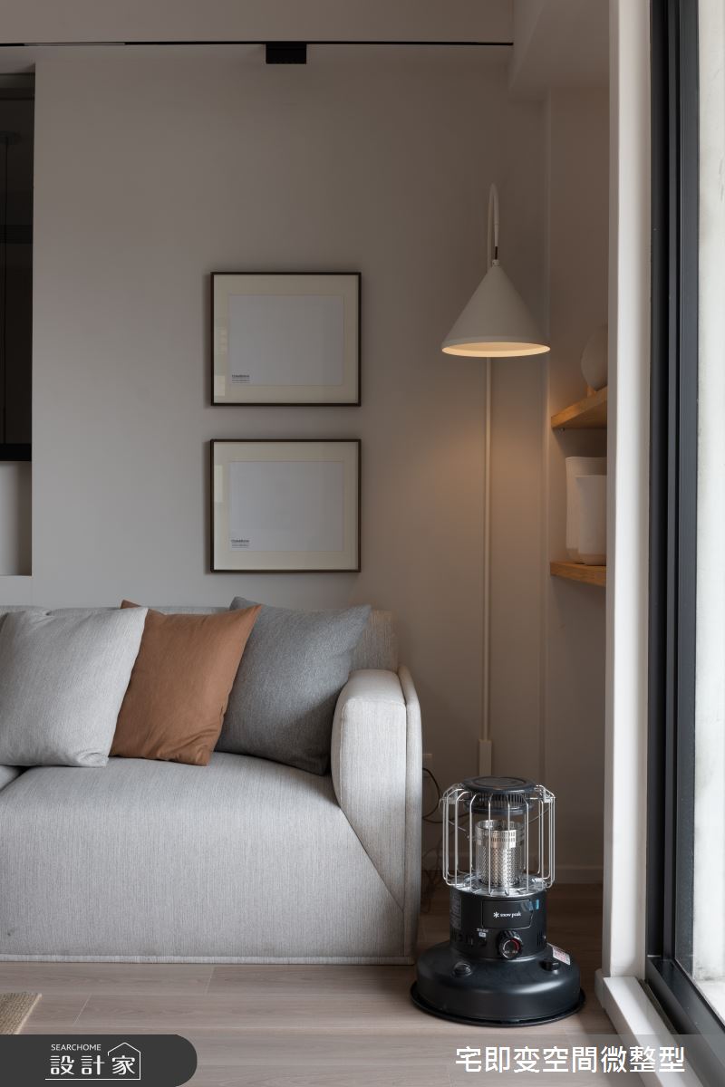 18坪老屋(16~30年)＿簡約風客廳案例圖片＿宅即變空間微整型＿宅即變_50之5
