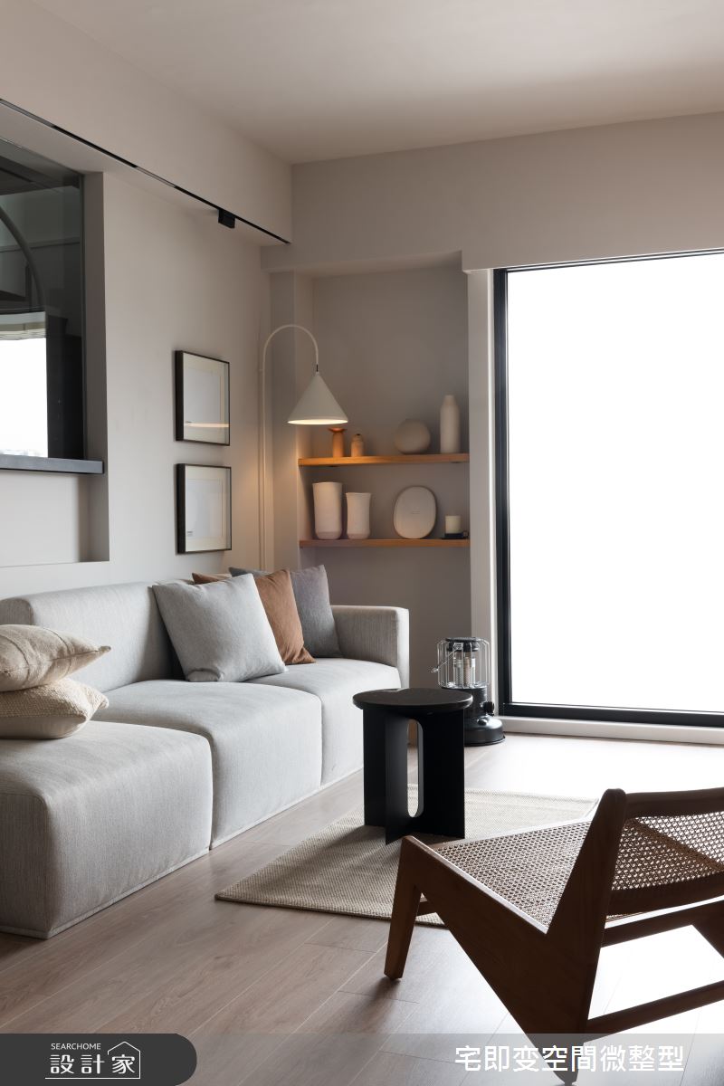 18坪老屋(16~30年)＿簡約風客廳案例圖片＿宅即變空間微整型＿宅即變_50之4