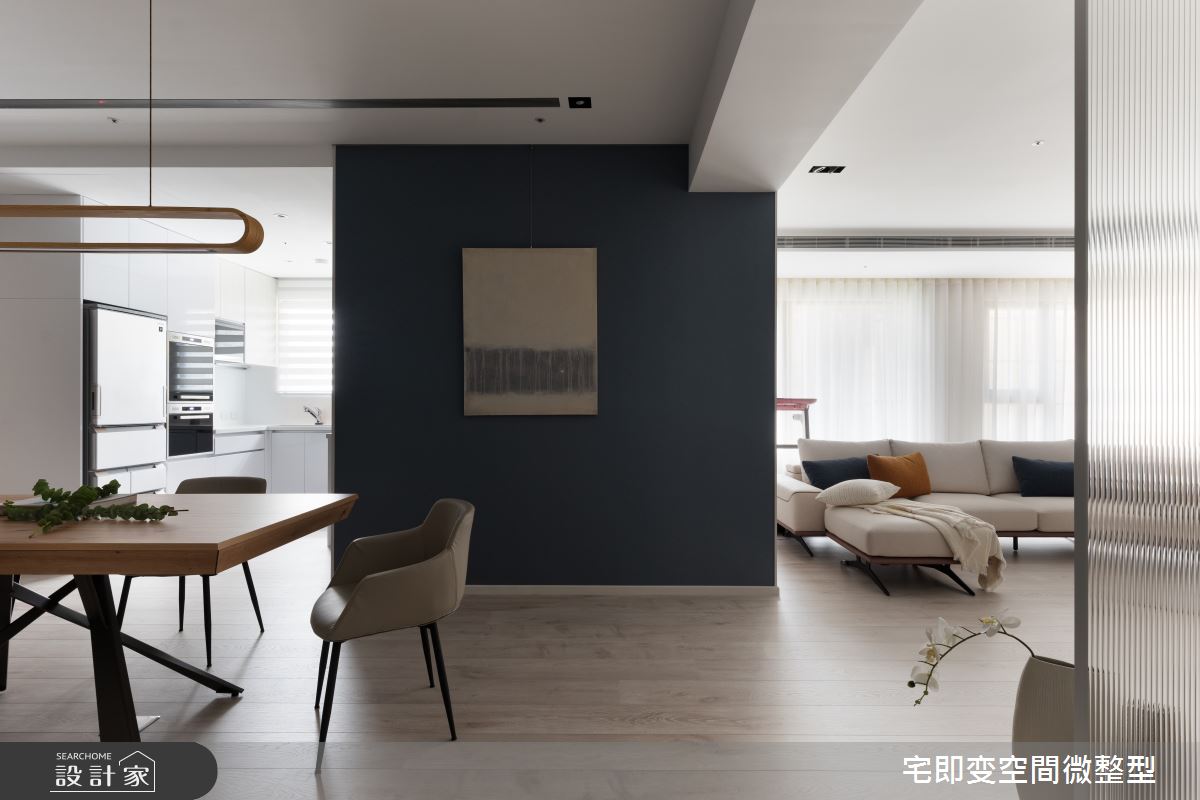 40坪新成屋(5年以下)＿木質風客廳餐廳廚房案例圖片＿宅即變空間微整型＿宅即變_51之19