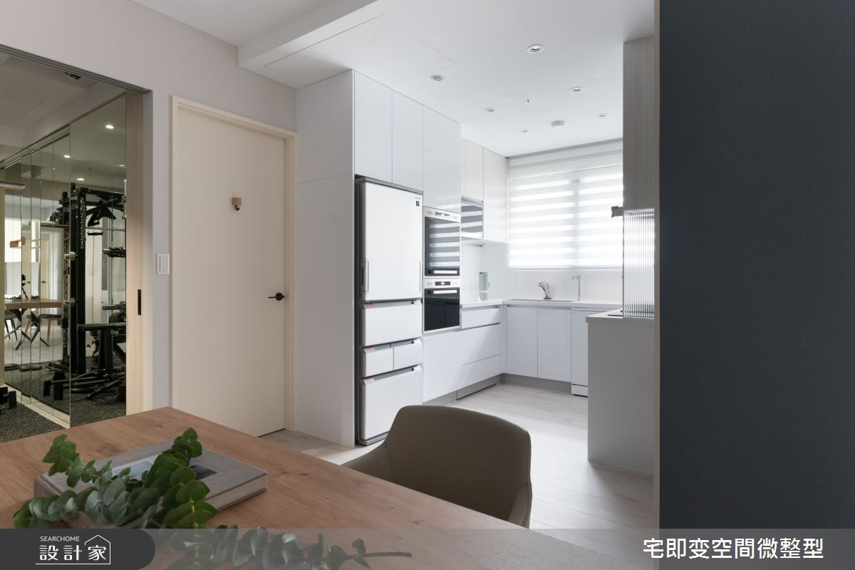 40坪新成屋(5年以下)＿木質風餐廳廚房案例圖片＿宅即變空間微整型＿宅即變_51之27