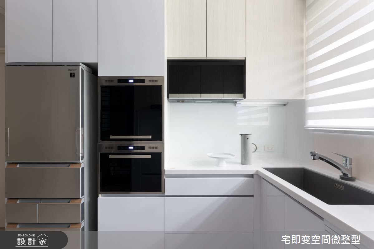 40坪新成屋(5年以下)＿木質風廚房案例圖片＿宅即變空間微整型＿宅即變_51之28