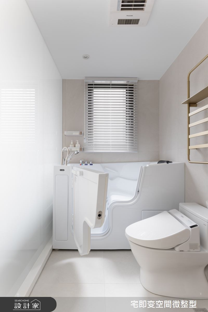 40坪新成屋(5年以下)＿木質風浴室案例圖片＿宅即變空間微整型＿宅即變_51之31