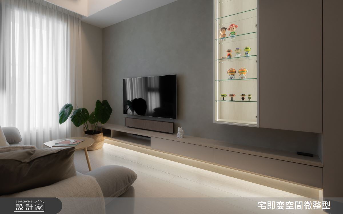 16坪新成屋(5年以下)＿北歐風客廳案例圖片＿宅即變空間微整型＿宅即變_52之8