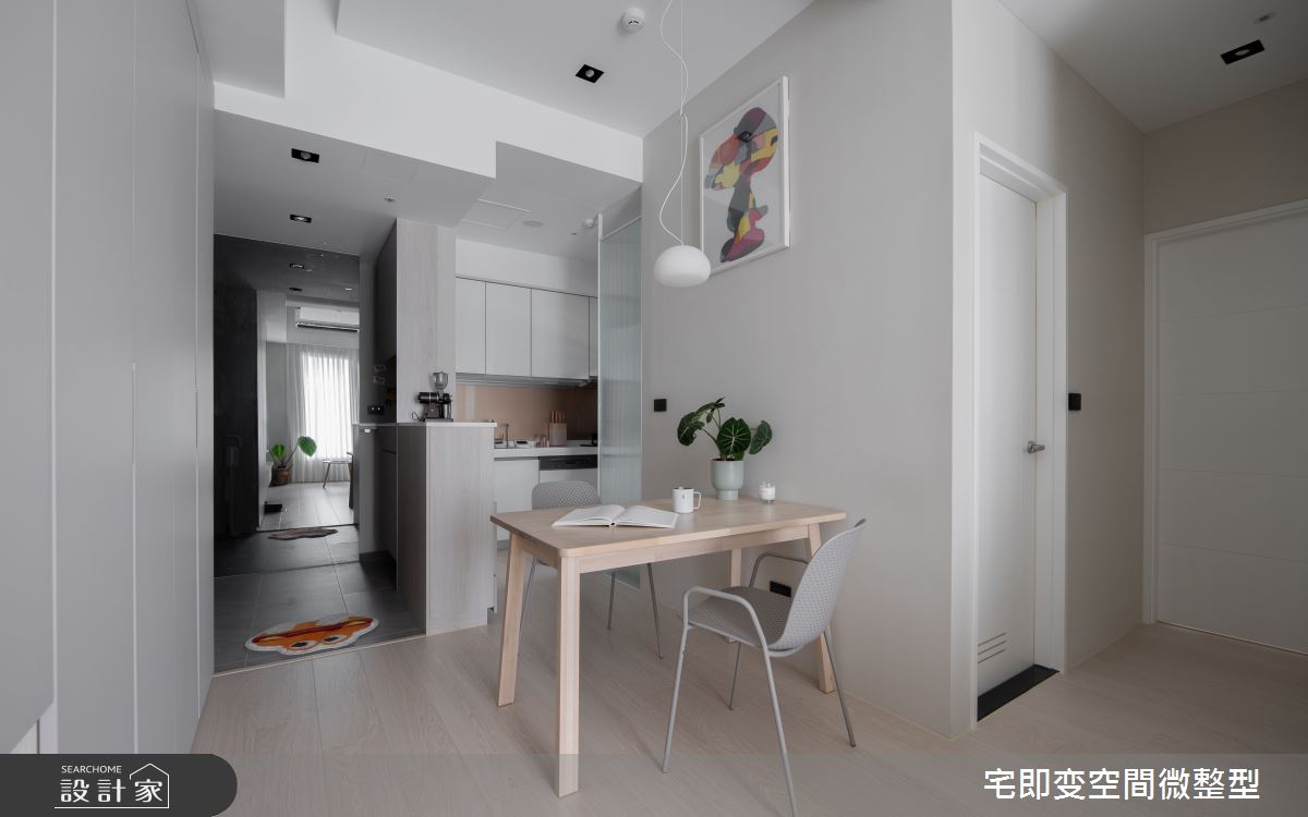 16坪新成屋(5年以下)＿北歐風玄關餐廳廚房案例圖片＿宅即變空間微整型＿宅即變_52之16