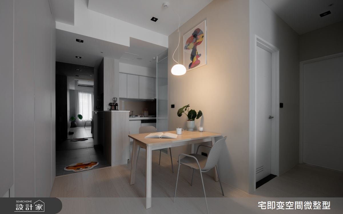 16坪新成屋(5年以下)＿北歐風玄關餐廳廚房案例圖片＿宅即變空間微整型＿宅即變_52之17