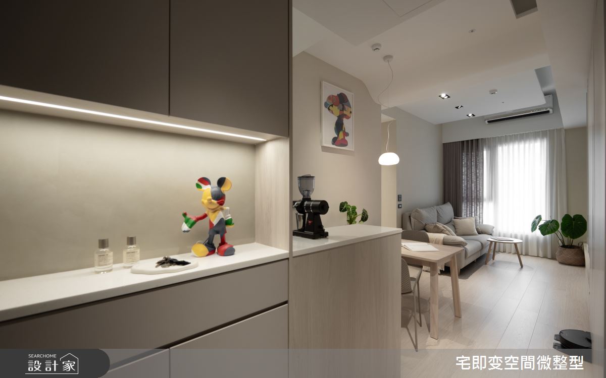 16坪新成屋(5年以下)＿北歐風玄關客廳餐廳案例圖片＿宅即變空間微整型＿宅即變_52之23