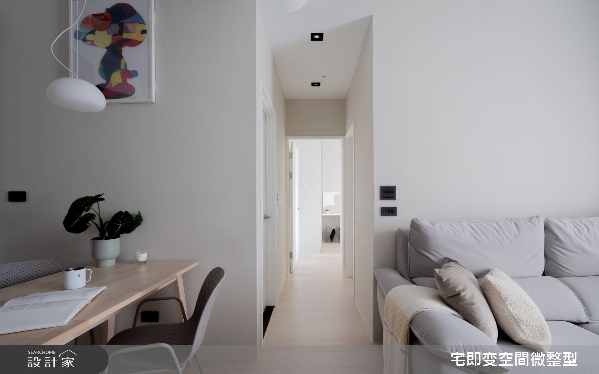 16坪新成屋(5年以下)＿北歐風客廳餐廳走廊案例圖片＿宅即變空間微整型＿宅即變_52之25
