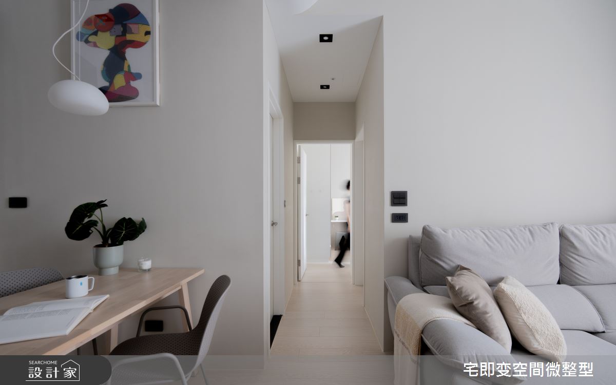 16坪新成屋(5年以下)＿北歐風客廳餐廳走廊案例圖片＿宅即變空間微整型＿宅即變_52之26