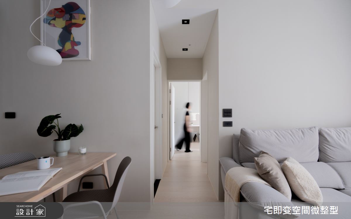 16坪新成屋(5年以下)＿北歐風客廳餐廳走廊案例圖片＿宅即變空間微整型＿宅即變_52之27