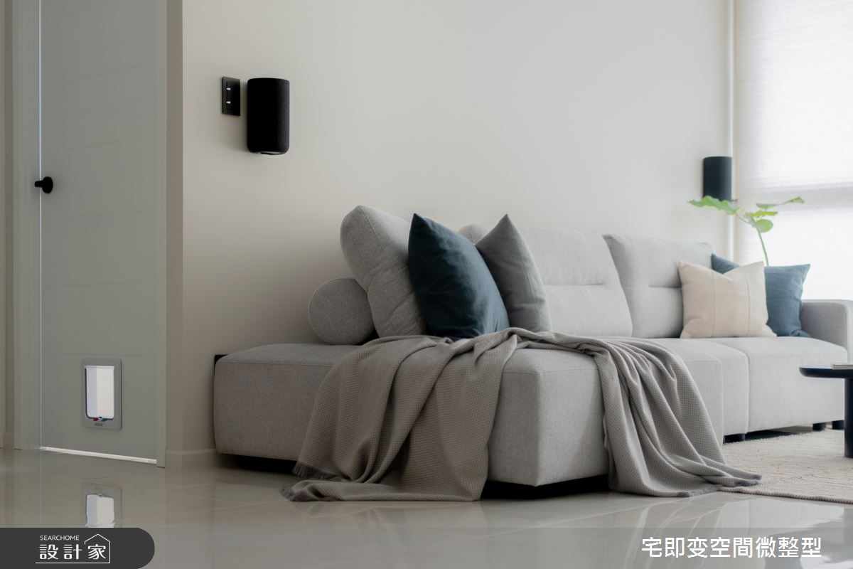 新成屋(5年以下)＿北歐風客廳案例圖片＿宅即變空間微整型＿宅即變_53之18