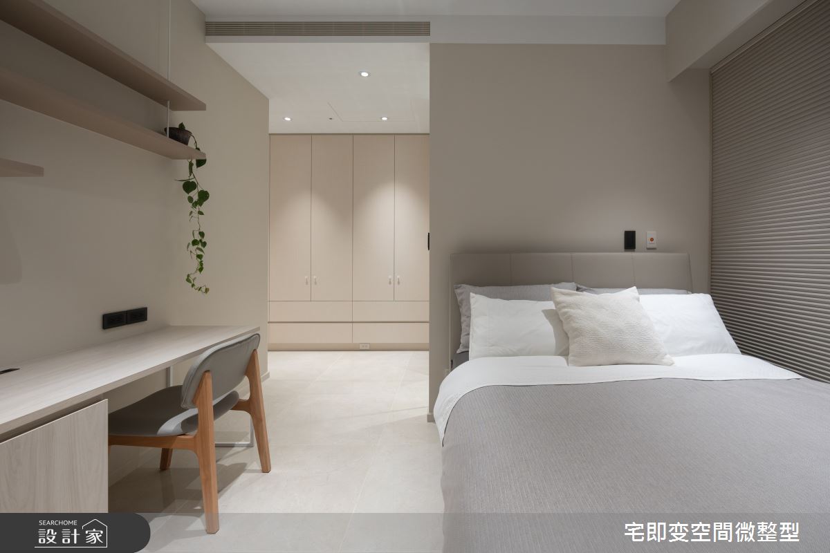 新成屋(5年以下)＿北歐風臥室案例圖片＿宅即變空間微整型＿宅即變_53之27