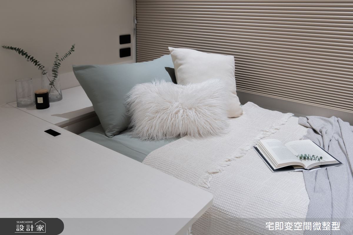 新成屋(5年以下)＿北歐風臥室案例圖片＿宅即變空間微整型＿宅即變_53之36