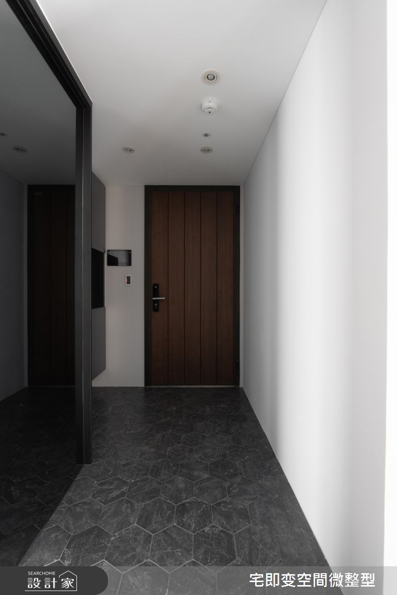 20坪新成屋(5年以下)＿都會風玄關案例圖片＿宅即變空間微整型＿宅即變_54之1