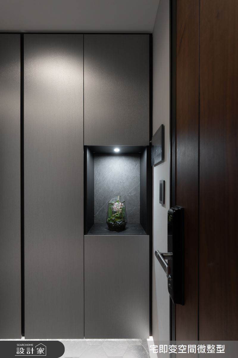 20坪新成屋(5年以下)＿都會風玄關案例圖片＿宅即變空間微整型＿宅即變_54之4