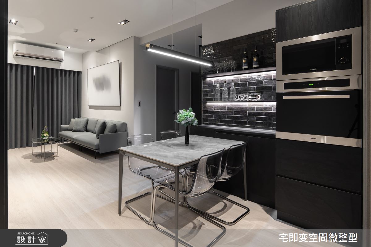 20坪新成屋(5年以下)＿都會風客廳餐廳案例圖片＿宅即變空間微整型＿宅即變_54之8