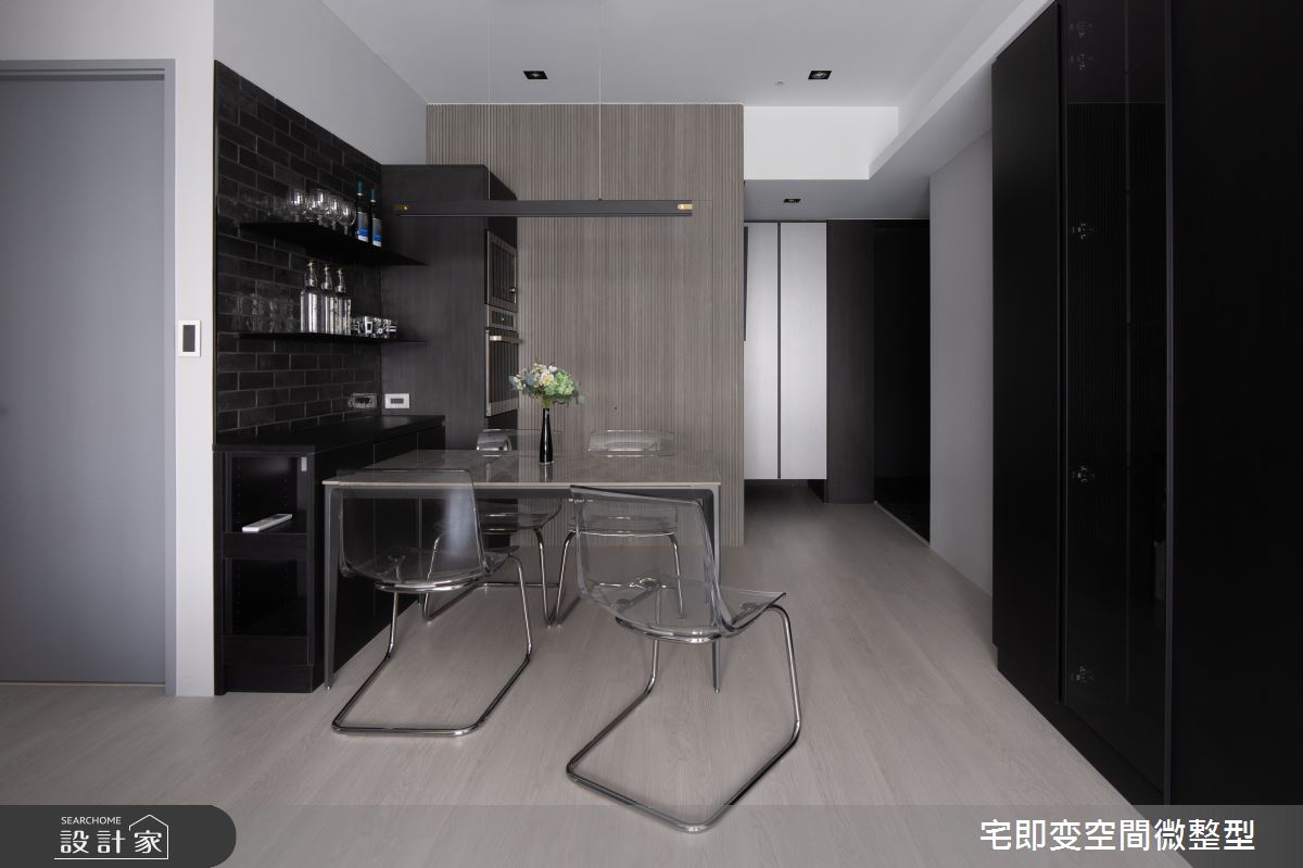 20坪新成屋(5年以下)＿都會風玄關餐廳案例圖片＿宅即變空間微整型＿宅即變_54之18