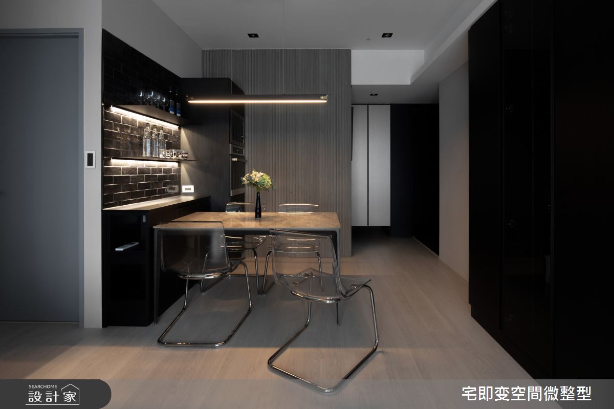 20坪新成屋(5年以下)＿都會風玄關餐廳案例圖片＿宅即變空間微整型＿宅即變_54之19