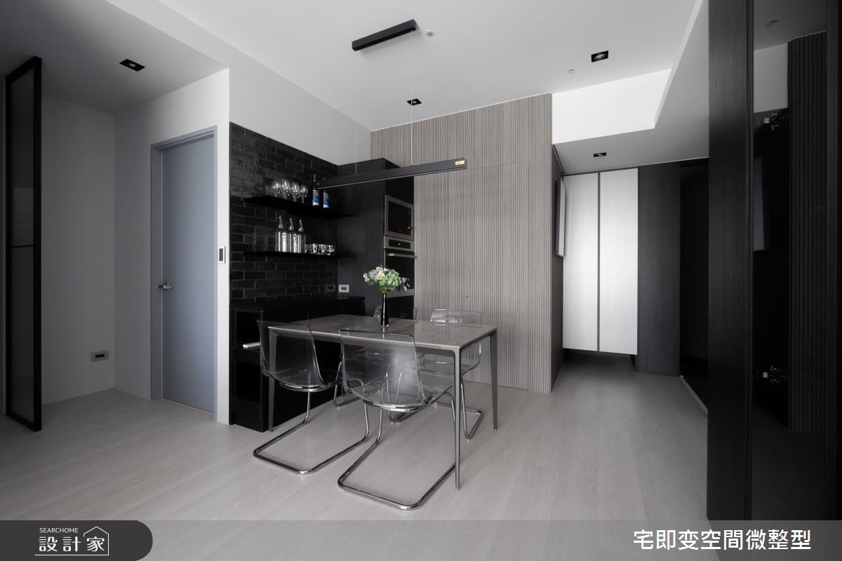 20坪新成屋(5年以下)＿都會風玄關餐廳案例圖片＿宅即變空間微整型＿宅即變_54之20