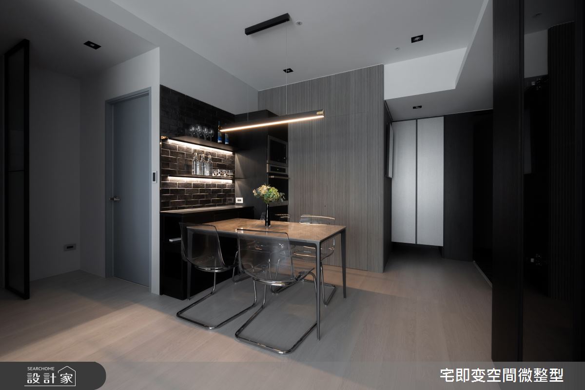 20坪新成屋(5年以下)＿都會風玄關餐廳案例圖片＿宅即變空間微整型＿宅即變_54之21