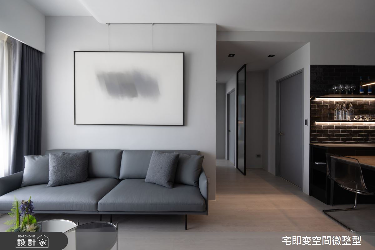 20坪新成屋(5年以下)＿都會風客廳案例圖片＿宅即變空間微整型＿宅即變_54之29