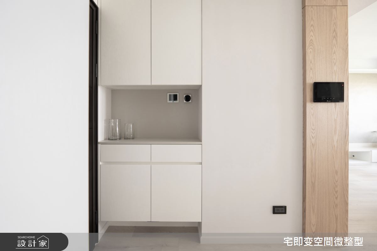 20坪新成屋(5年以下)＿清新木質風玄關案例圖片＿宅即變空間微整型＿宅即變_55之3