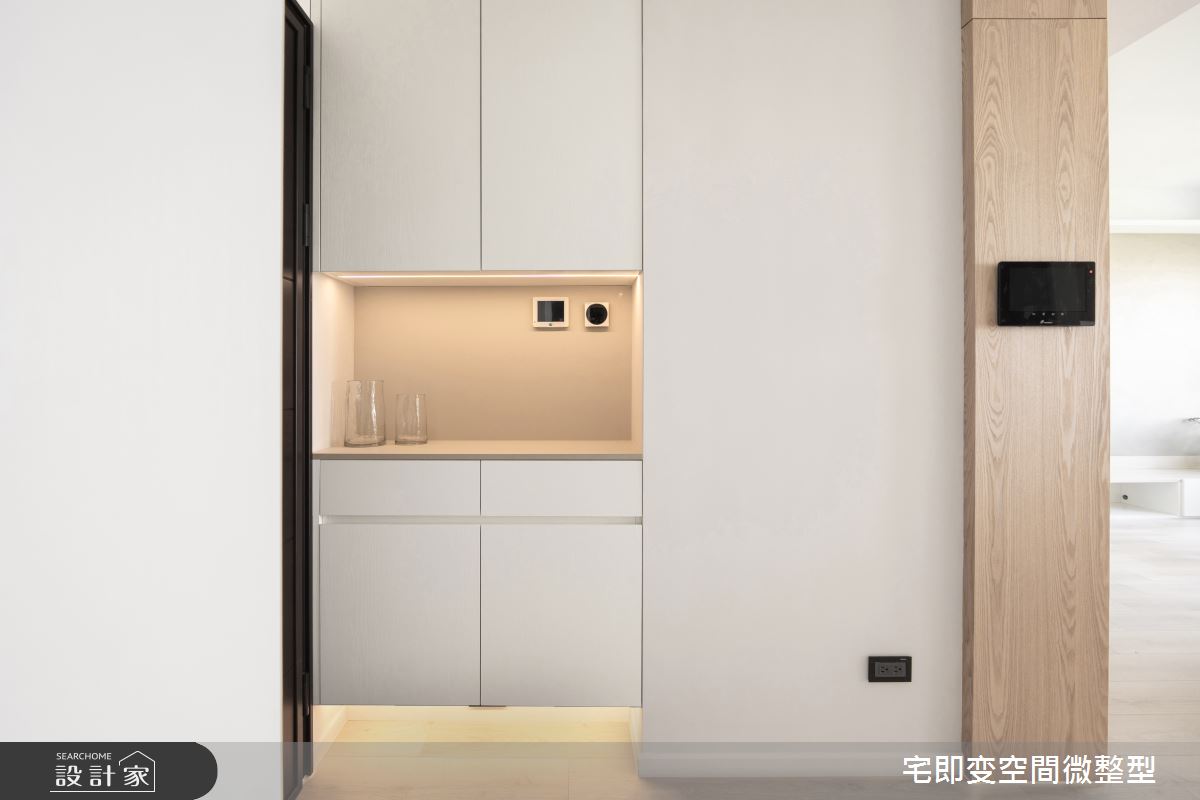 20坪新成屋(5年以下)＿清新木質風玄關案例圖片＿宅即變空間微整型＿宅即變_55之4