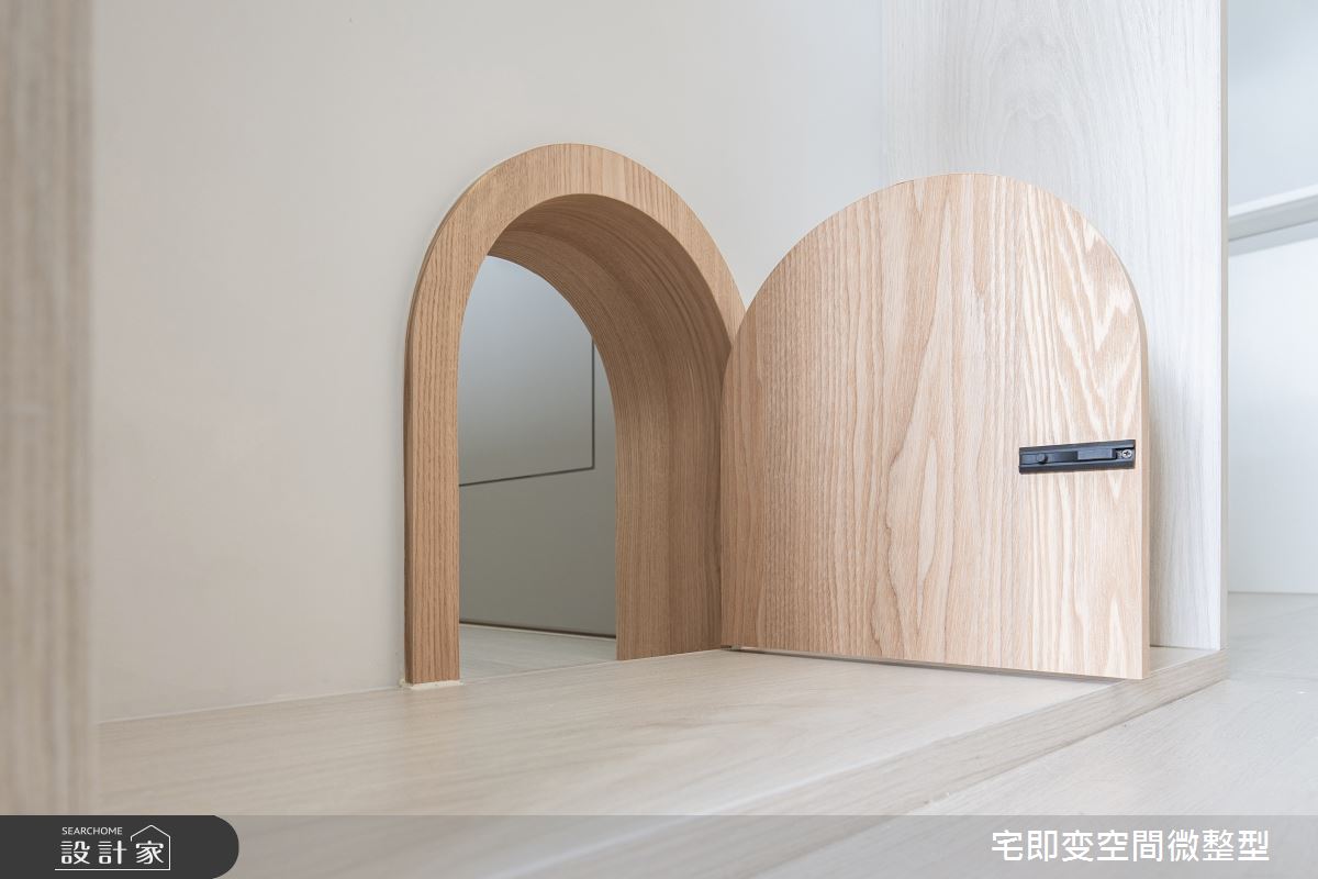 20坪新成屋(5年以下)＿清新木質風書房寵物案例圖片＿宅即變空間微整型＿宅即變_55之26