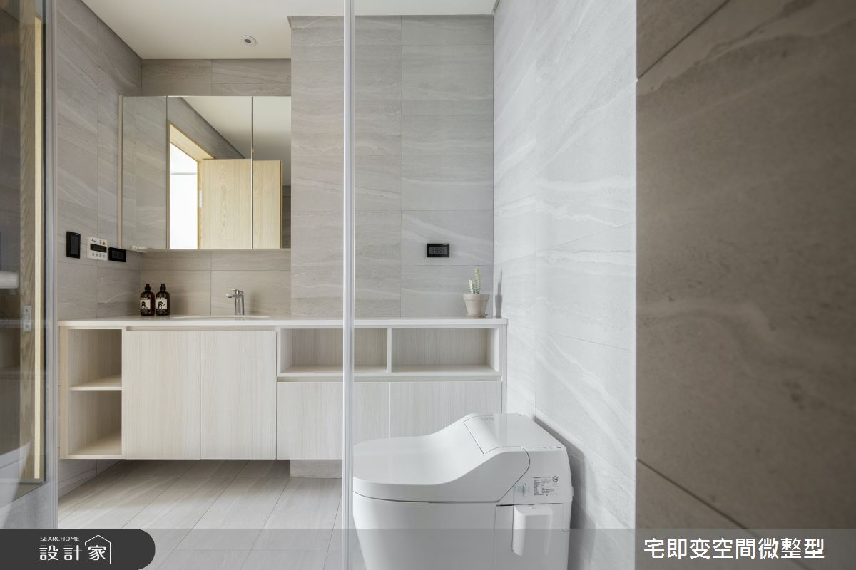 20坪新成屋(5年以下)＿清新木質風浴室案例圖片＿宅即變空間微整型＿宅即變_55之32