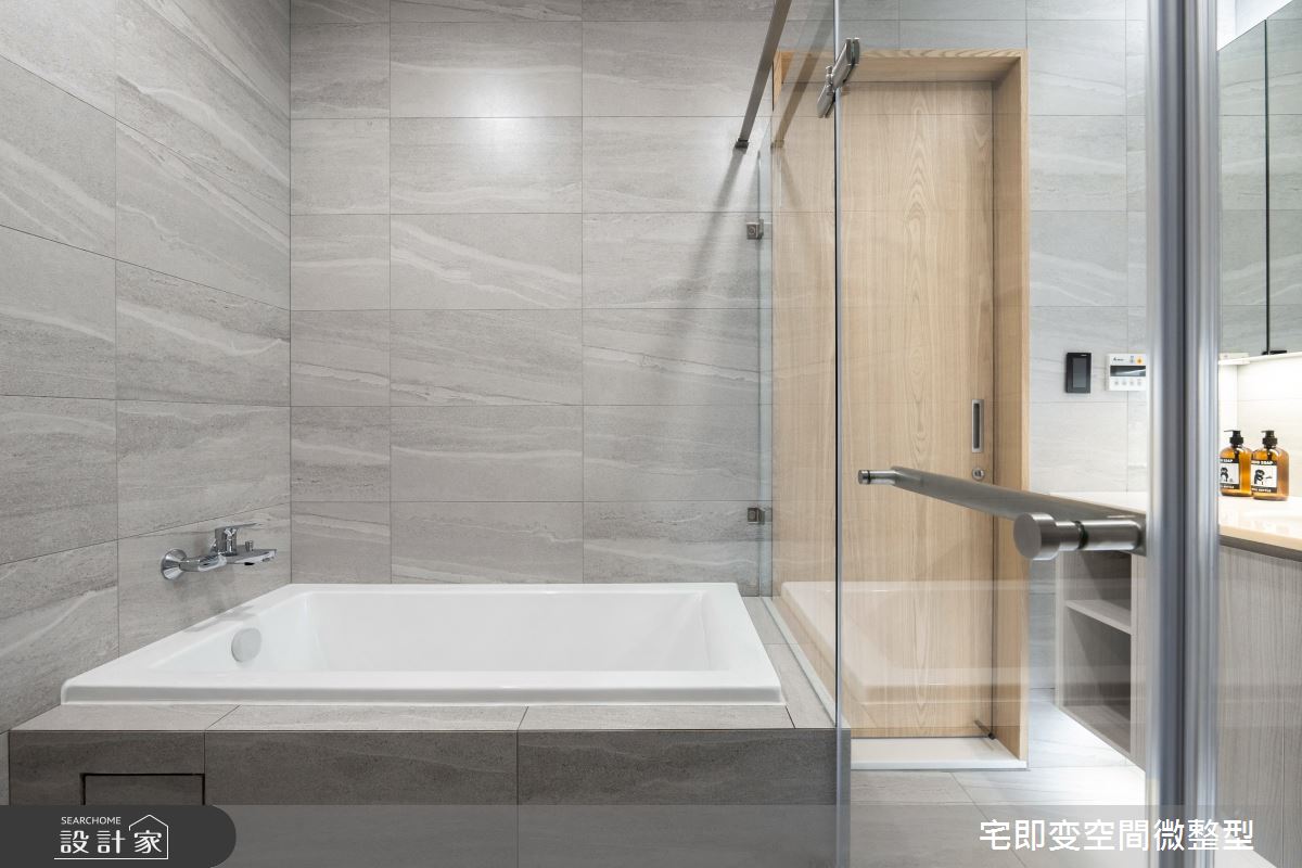 20坪新成屋(5年以下)＿清新木質風浴室案例圖片＿宅即變空間微整型＿宅即變_55之34