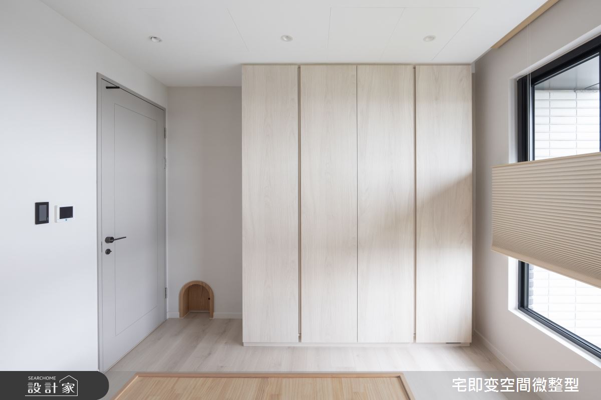 20坪新成屋(5年以下)＿清新木質風臥室寵物案例圖片＿宅即變空間微整型＿宅即變_55之40