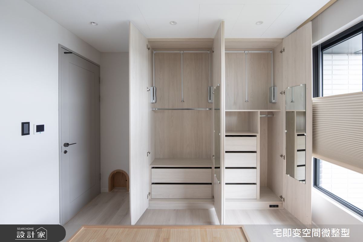 20坪新成屋(5年以下)＿清新木質風臥室寵物案例圖片＿宅即變空間微整型＿宅即變_55之41