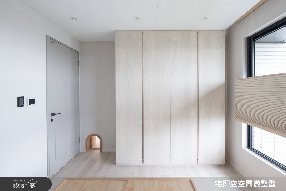 20坪新成屋(5年以下)＿清新木質風臥室寵物案例圖片＿宅即變空間微整型＿宅即變_55之43