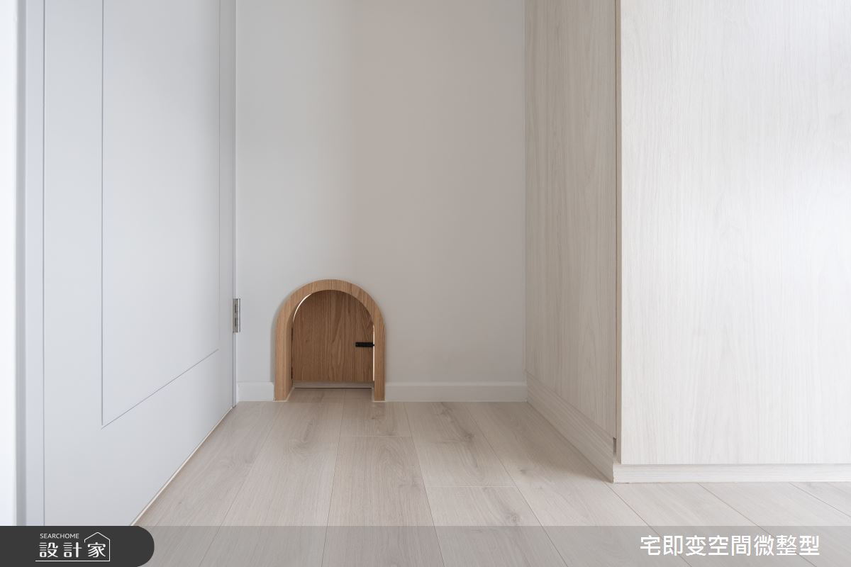 20坪新成屋(5年以下)＿清新木質風臥室寵物案例圖片＿宅即變空間微整型＿宅即變_55之44