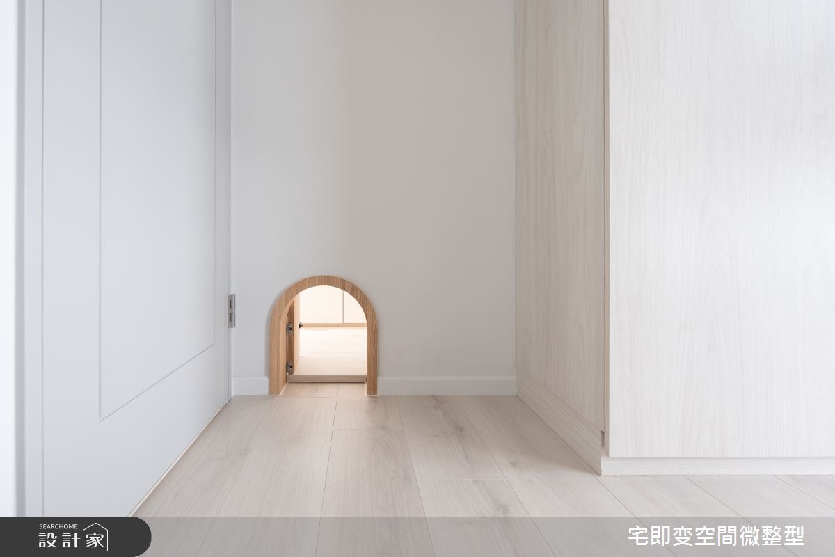 20坪新成屋(5年以下)＿清新木質風臥室寵物案例圖片＿宅即變空間微整型＿宅即變_55之45