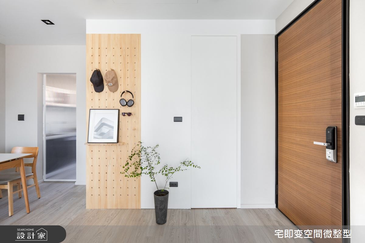 22坪新成屋(5年以下)＿清新木質風玄關餐廳案例圖片＿宅即變空間微整型＿宅即變_56之13