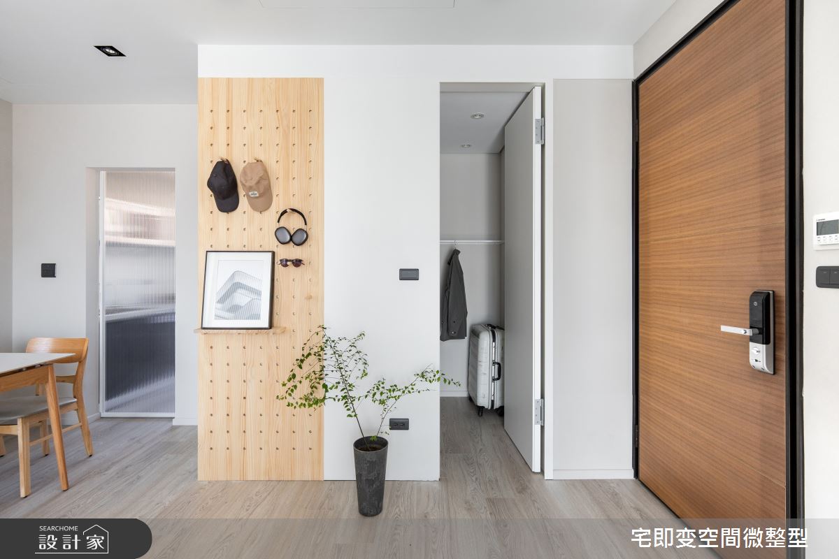 22坪新成屋(5年以下)＿清新木質風玄關餐廳案例圖片＿宅即變空間微整型＿宅即變_56之14