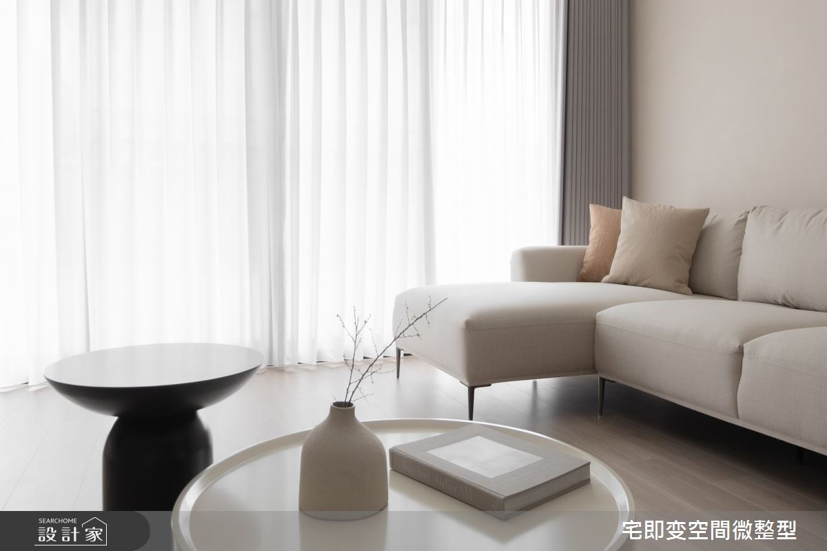 58坪新成屋(5年以下)＿木質風客廳案例圖片＿宅即變空間微整型＿宅即變_57之10