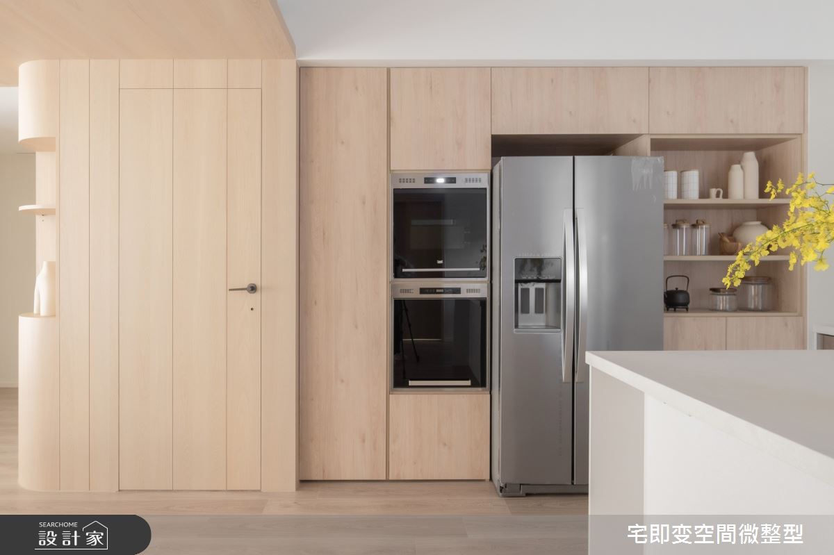 58坪新成屋(5年以下)＿木質風中島案例圖片＿宅即變空間微整型＿宅即變_57之22