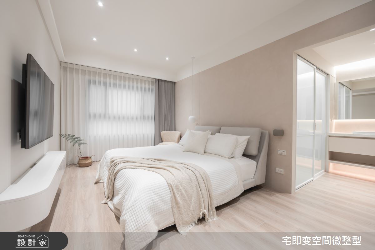 58坪新成屋(5年以下)＿木質風臥室案例圖片＿宅即變空間微整型＿宅即變_57之34