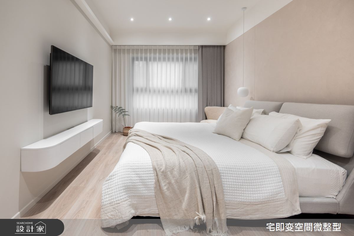 58坪新成屋(5年以下)＿木質風臥室案例圖片＿宅即變空間微整型＿宅即變_57之36
