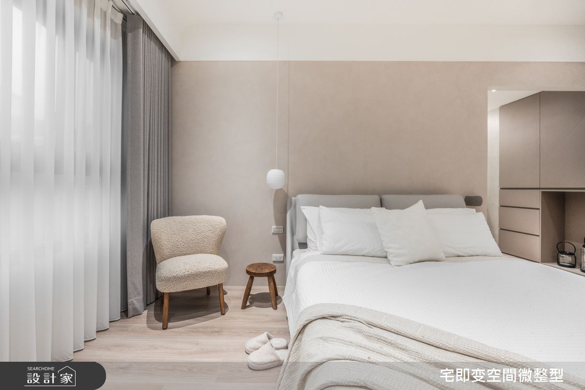 58坪新成屋(5年以下)＿木質風臥室案例圖片＿宅即變空間微整型＿宅即變_57之38