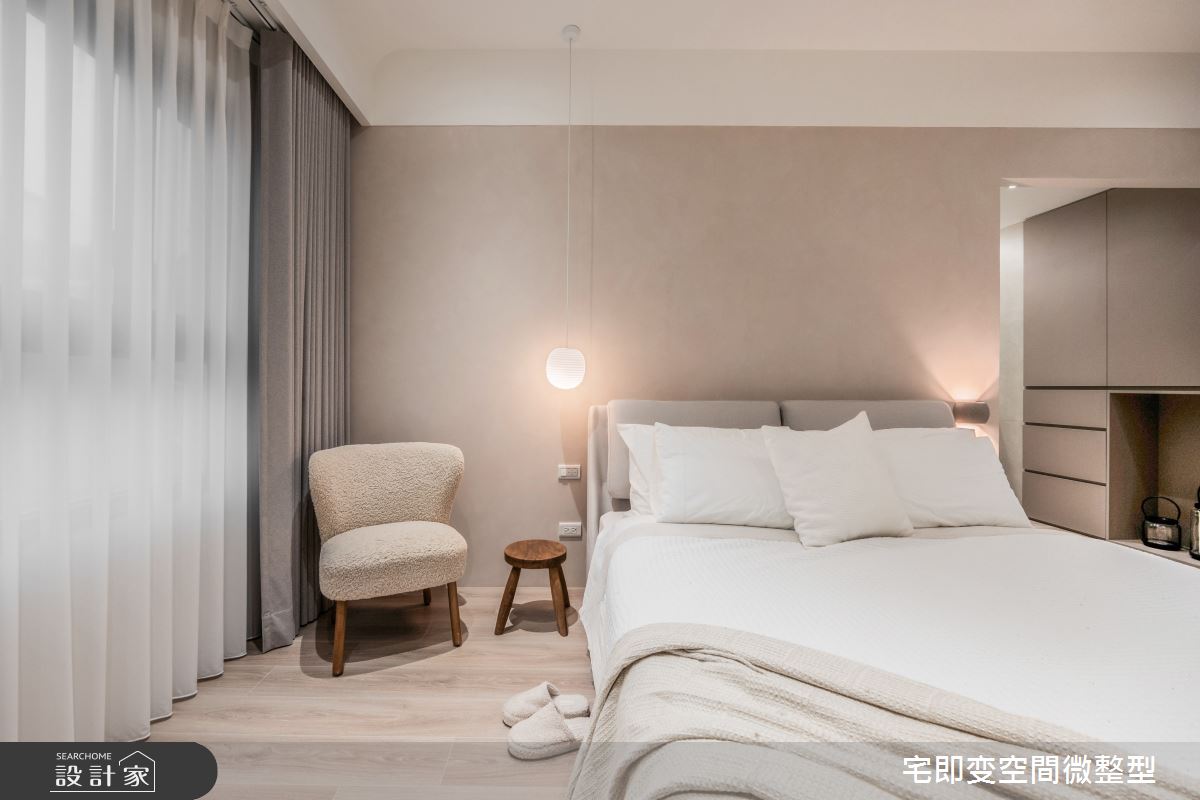58坪新成屋(5年以下)＿木質風臥室案例圖片＿宅即變空間微整型＿宅即變_57之39