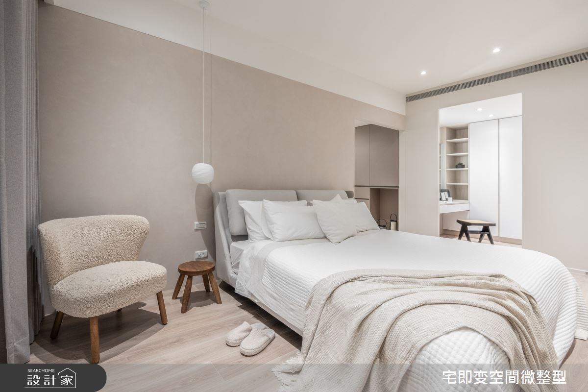 58坪新成屋(5年以下)＿木質風臥室案例圖片＿宅即變空間微整型＿宅即變_57之41