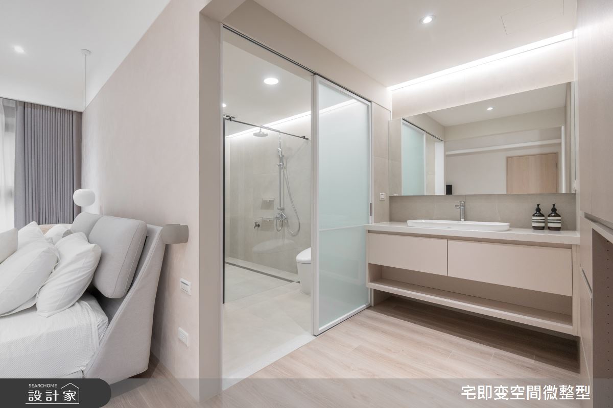 58坪新成屋(5年以下)＿木質風臥室浴室案例圖片＿宅即變空間微整型＿宅即變_57之45