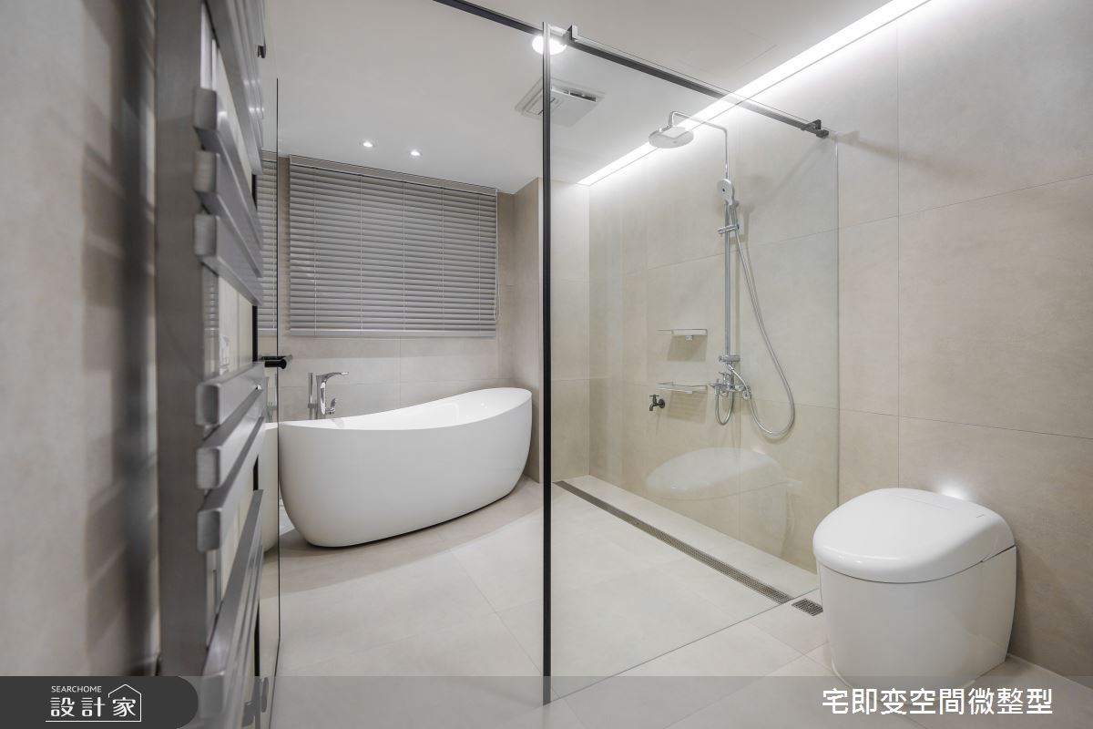 58坪新成屋(5年以下)＿木質風浴室案例圖片＿宅即變空間微整型＿宅即變_57之46