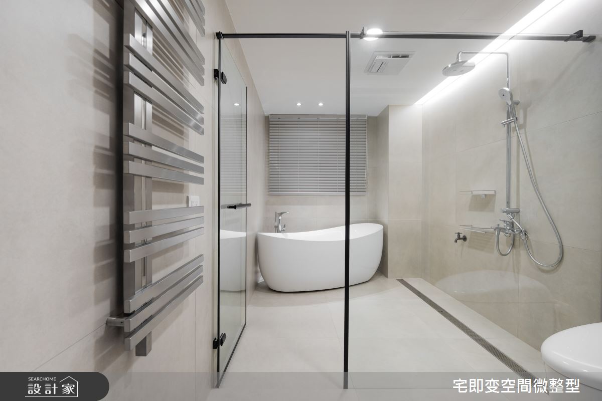 58坪新成屋(5年以下)＿木質風浴室案例圖片＿宅即變空間微整型＿宅即變_57之47