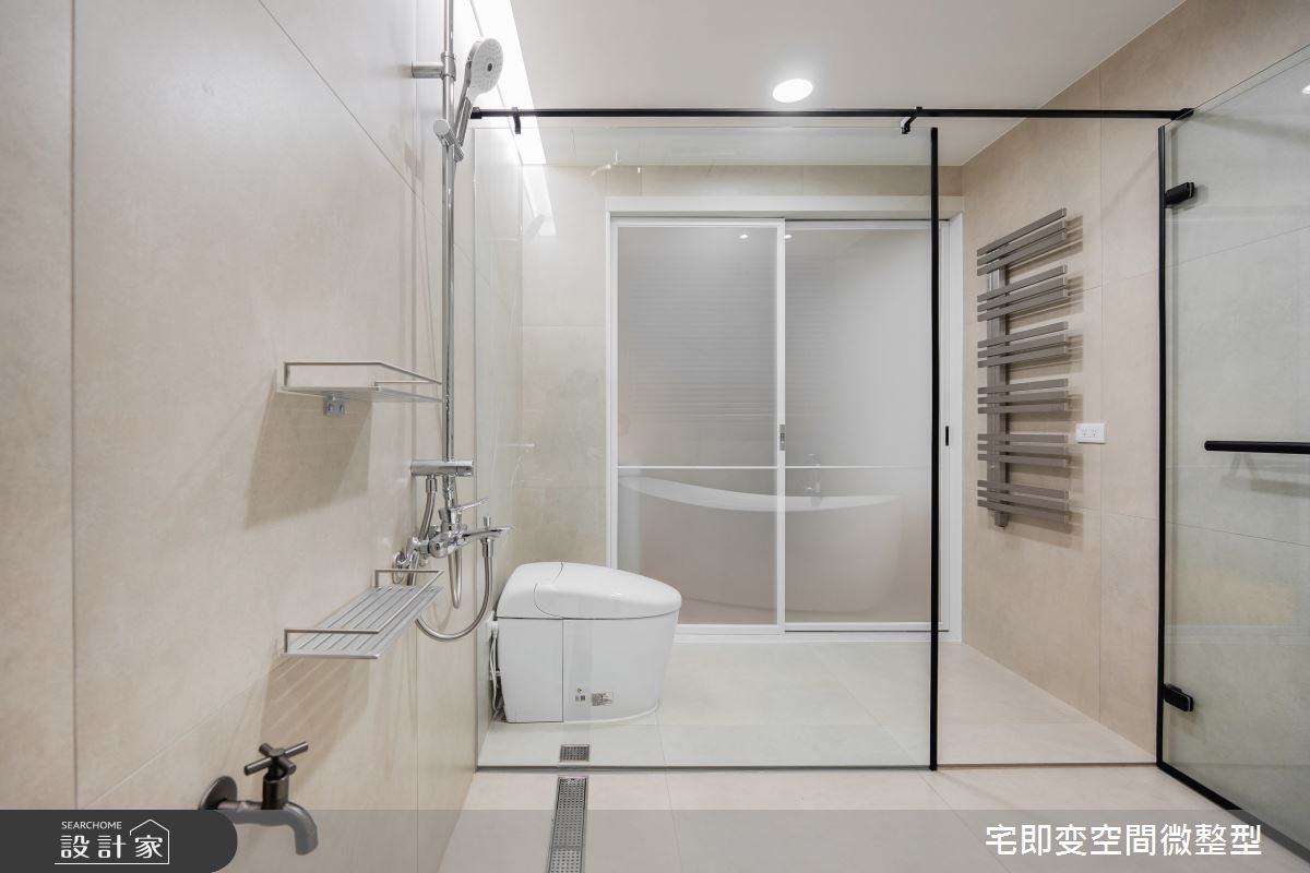 58坪新成屋(5年以下)＿木質風浴室案例圖片＿宅即變空間微整型＿宅即變_57之49